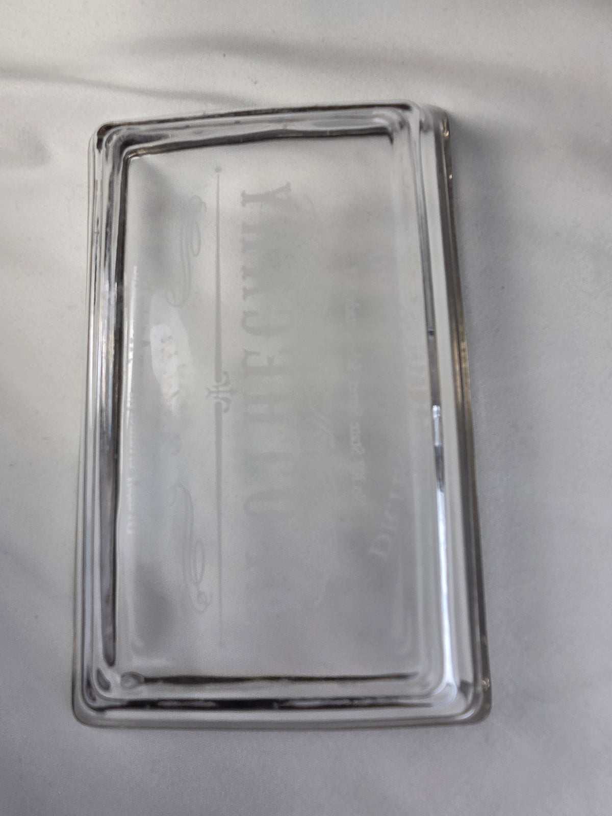 Bella Lux Dr. H. Gnadendorff Apothecary Glass Soap Dish & Tumbler Vanity Set