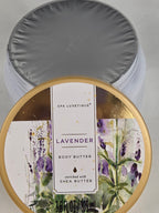 Spa Luxetique Lavender Body Butter 3.6 oz 105 mL Shea Butter Moisturizing Body Cream