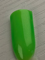 Ectophoria- Neon Radioactive Green Gold Shimmer Glow In The Dark Blacklight Reactive Indie Lacquer Handmade Indie Nail Polish