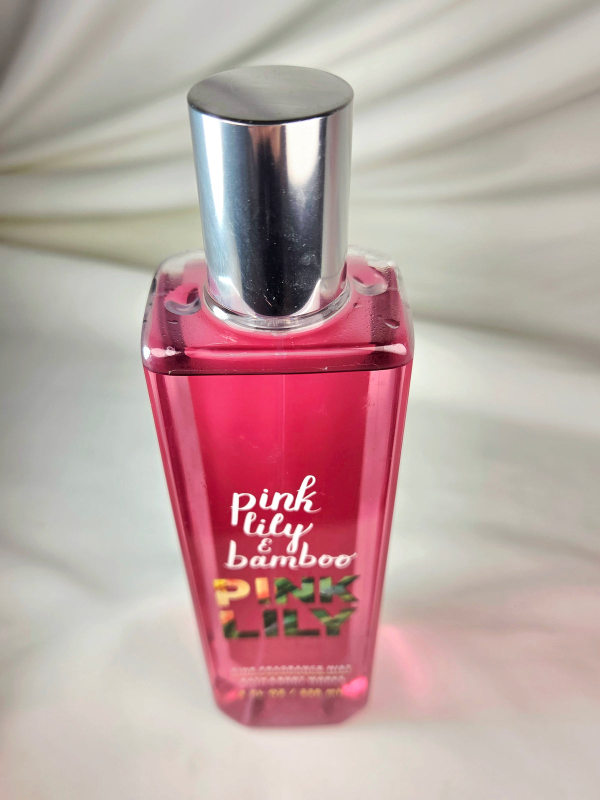 Bath & Body Works Pink Lily & Bamboo Fine Fragrance Mist 8 oz Discontinued Scent