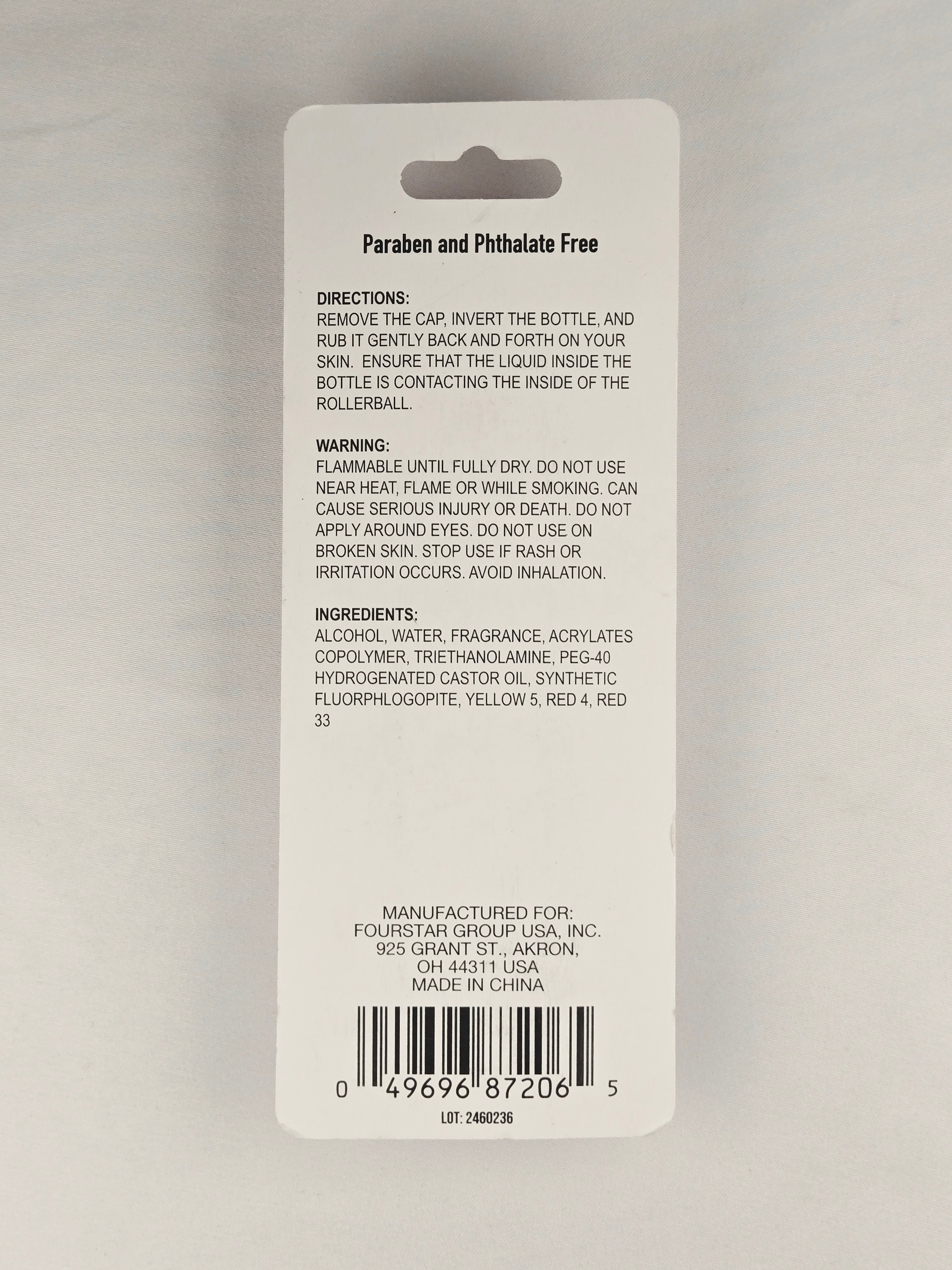 b•pure Glitter Roller Ball Fragrance | Strawberry Sugar Sparkle — Strawberry Scented Shimmer Perfume Oil | Travel Size