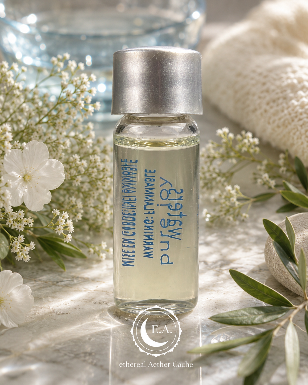 The Healing Garden Waters Pure Joy Fragrance Splash Perfume Mini Sample Vial