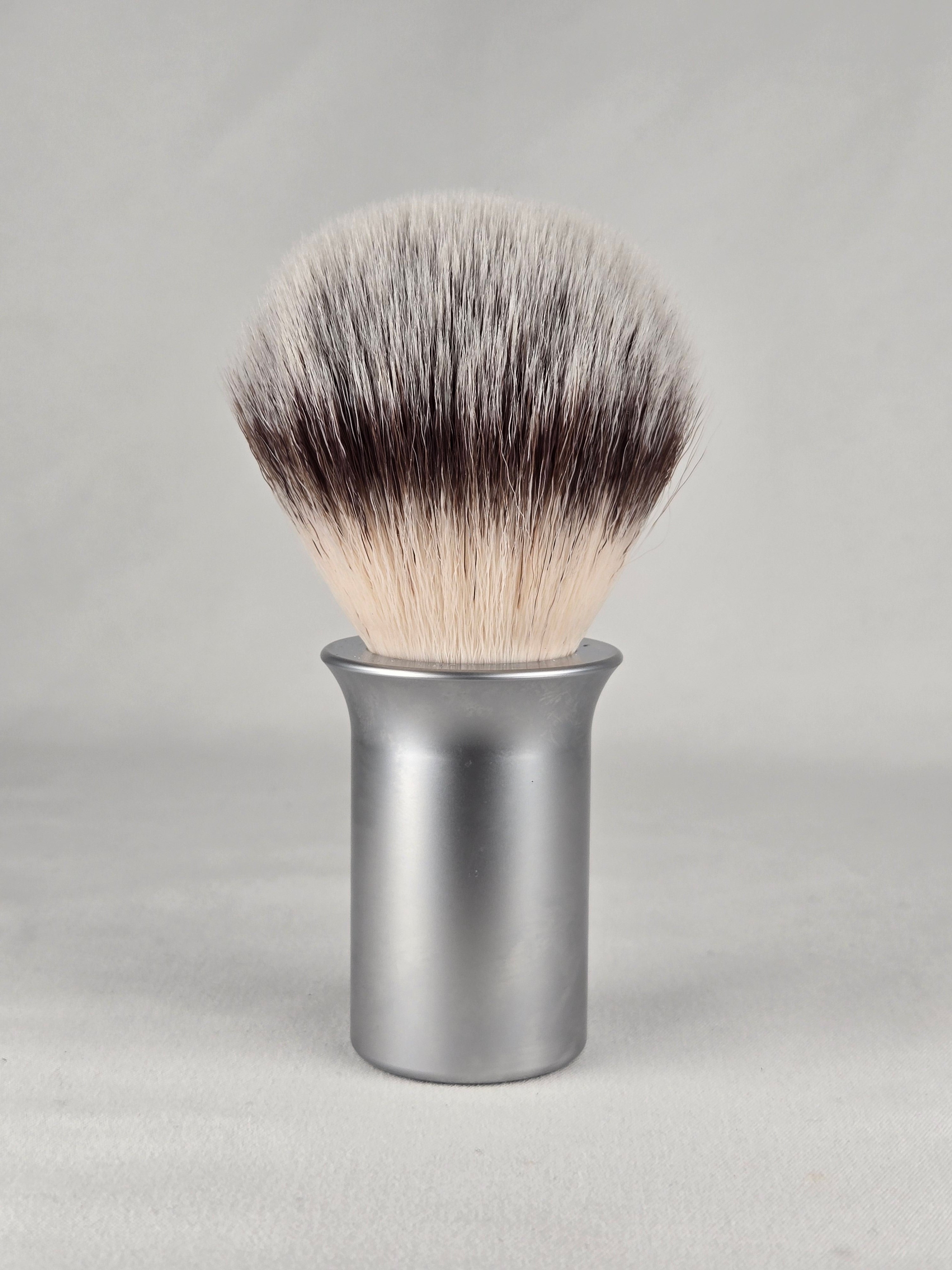 Classic Barbershop Shaving Brush Metal Handle Dense Bristle Wet Shave Grooming Tool