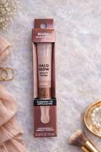 e.l.f. Halo Glow Beauty Wand Blush “Magic Hour” Cushion Tip Liquid Blush – 0.33 fl oz (10 mL)