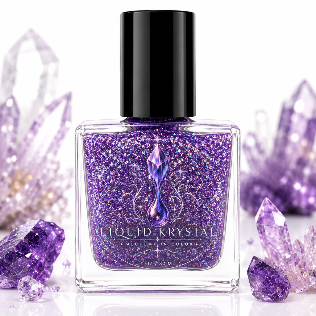 Winterberry Frost | Liquid Krystal Co. Dense Glitter Nail Polish - NOT FOR SALE  - Early 2027 Drop
