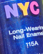 NYC Skin Tight Denim Crème Long Wear Nail Polish 115A – Discontinued Indigo Blue