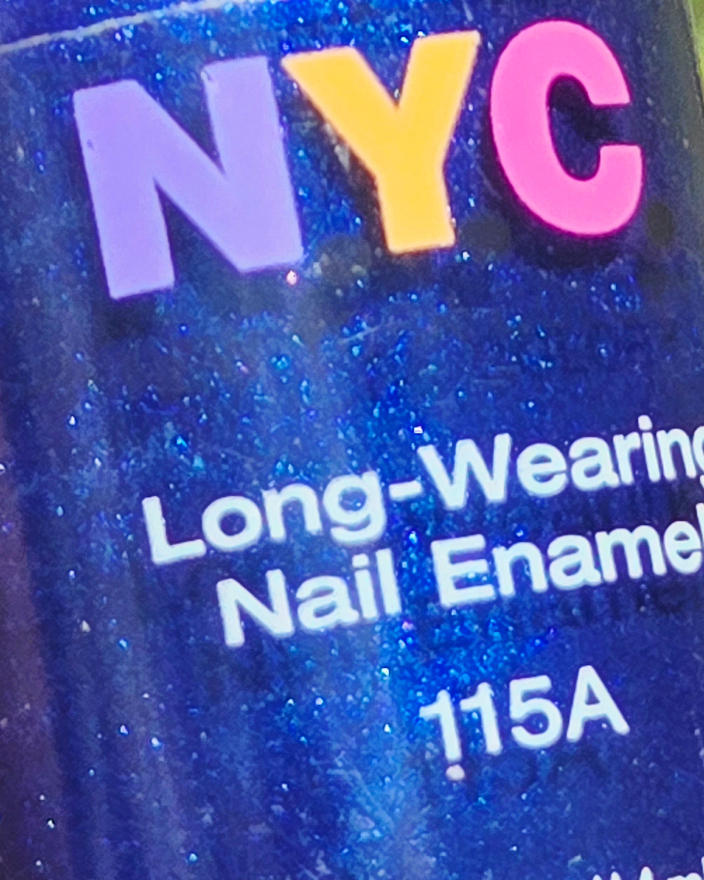 NYC Skin Tight Denim Crème Long Wear Nail Polish 115A – Discontinued Indigo Blue