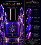 ETHEREAL AETHER COLLECTION PROTOTYPE DISPLAY | NOT FOR SALE | Fantasy Nail Polish Concept Collection | Liquid Krystal Co.