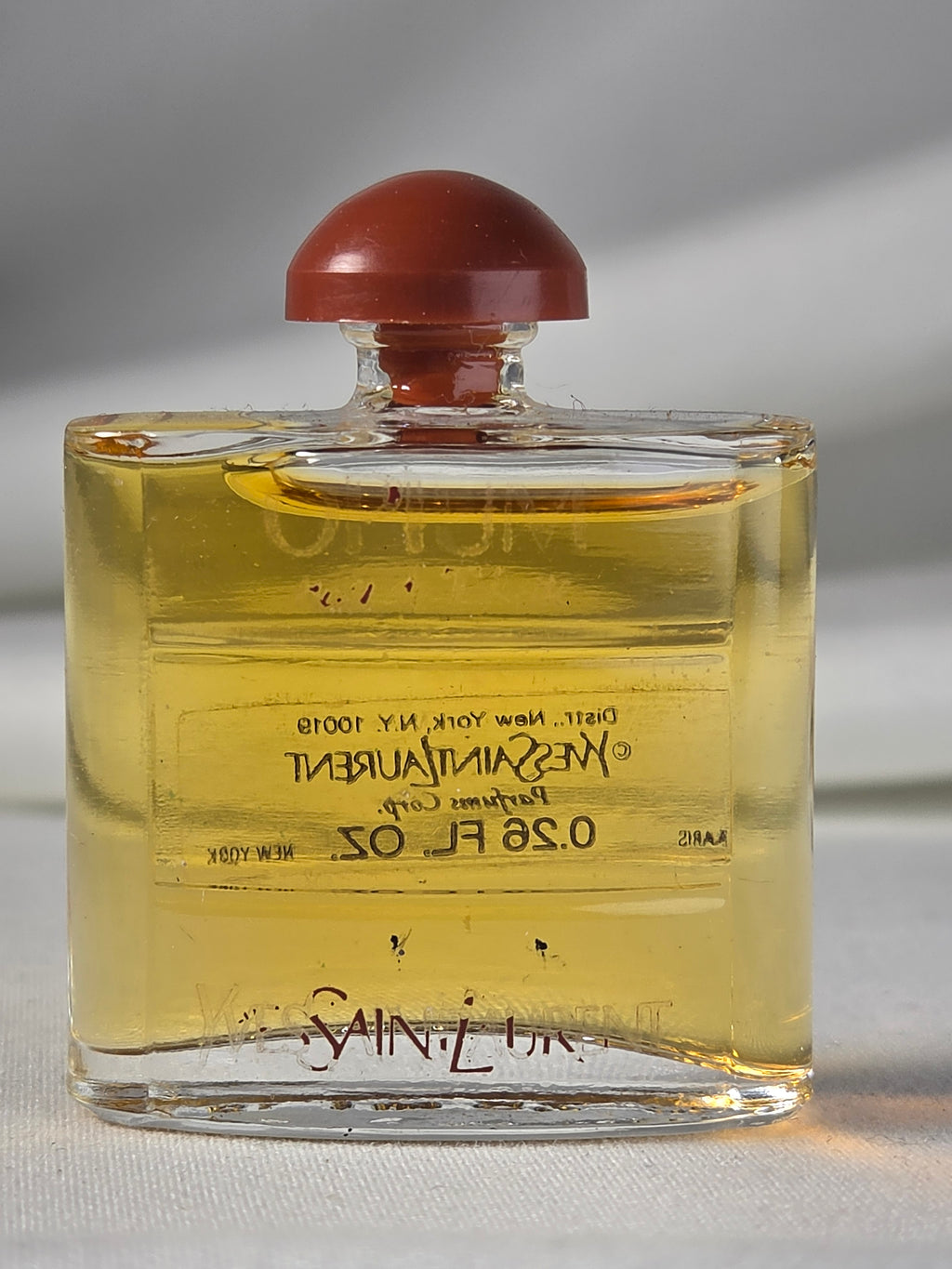 Vintage Yves Saint Laurent Opium Mini Perfume 7.5 mL 0.26 fl oz Miniature Bottle