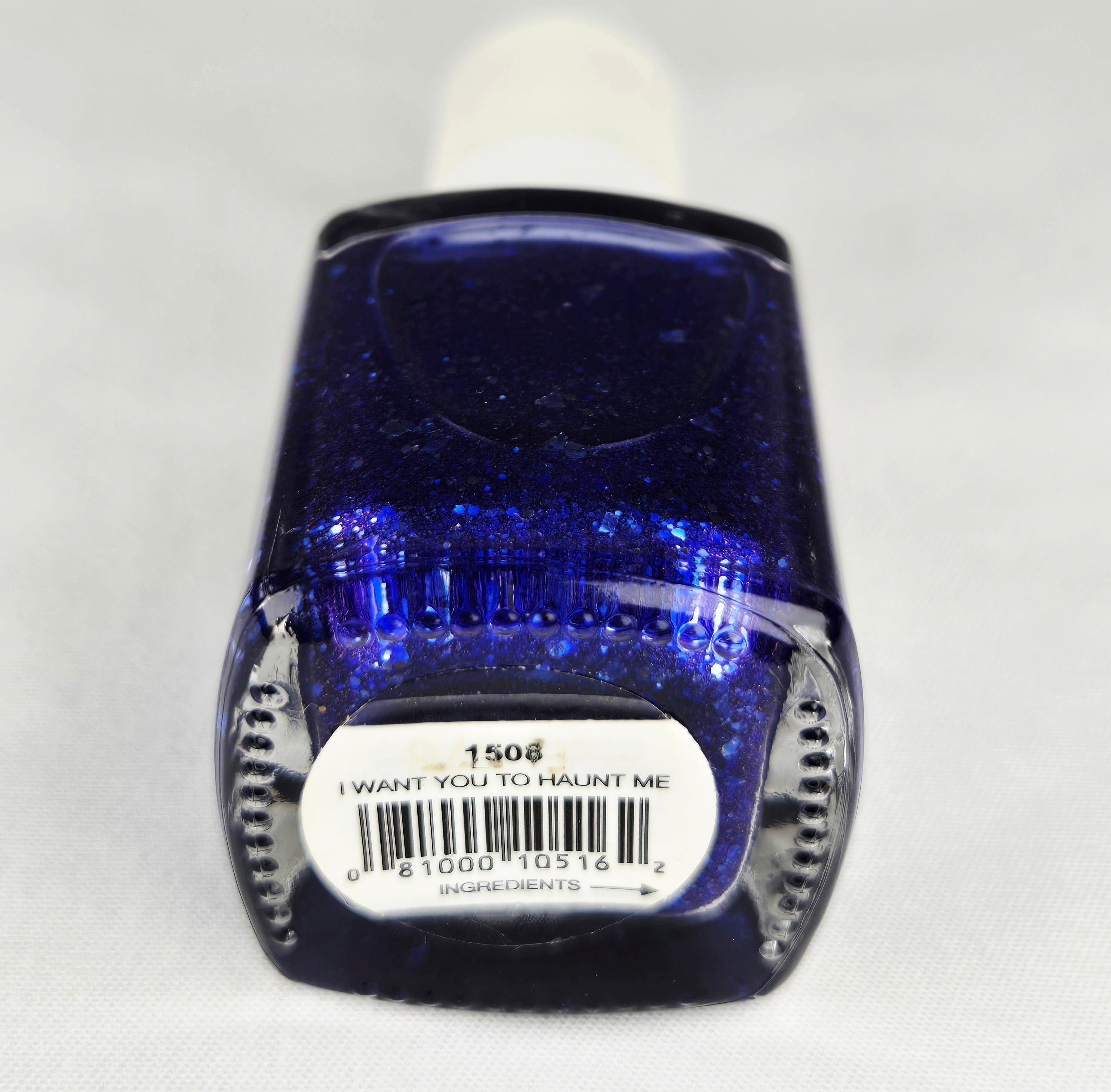 Pure Ice Limited Edition Nail Polish “I Want You to Haunt Me” | Violet-Blue Shimmer with Glitter-Spooky Season