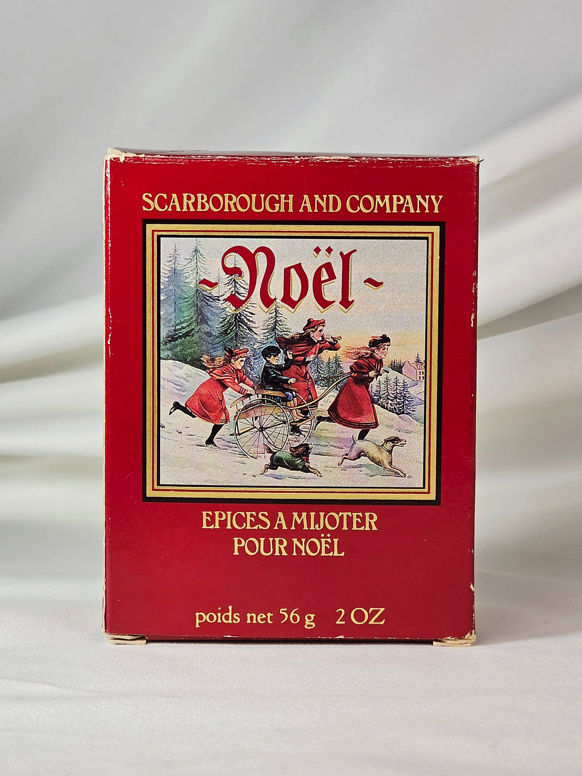 Vintage 1986 Scarborough & Company Noël Simmering Spices 2 oz Holiday Home Fragrance