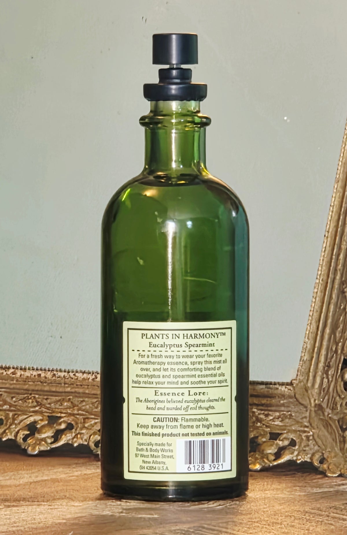 Bath & Body Works Vintage Aromatherapy Eucalyptus Spearmint Stress Relief Soothing Body Essence – 4 oz