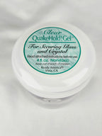 Clear QuakeHold! Gel for Securing Glass & Crystal | Non-Toxic | 4 oz | Sealed