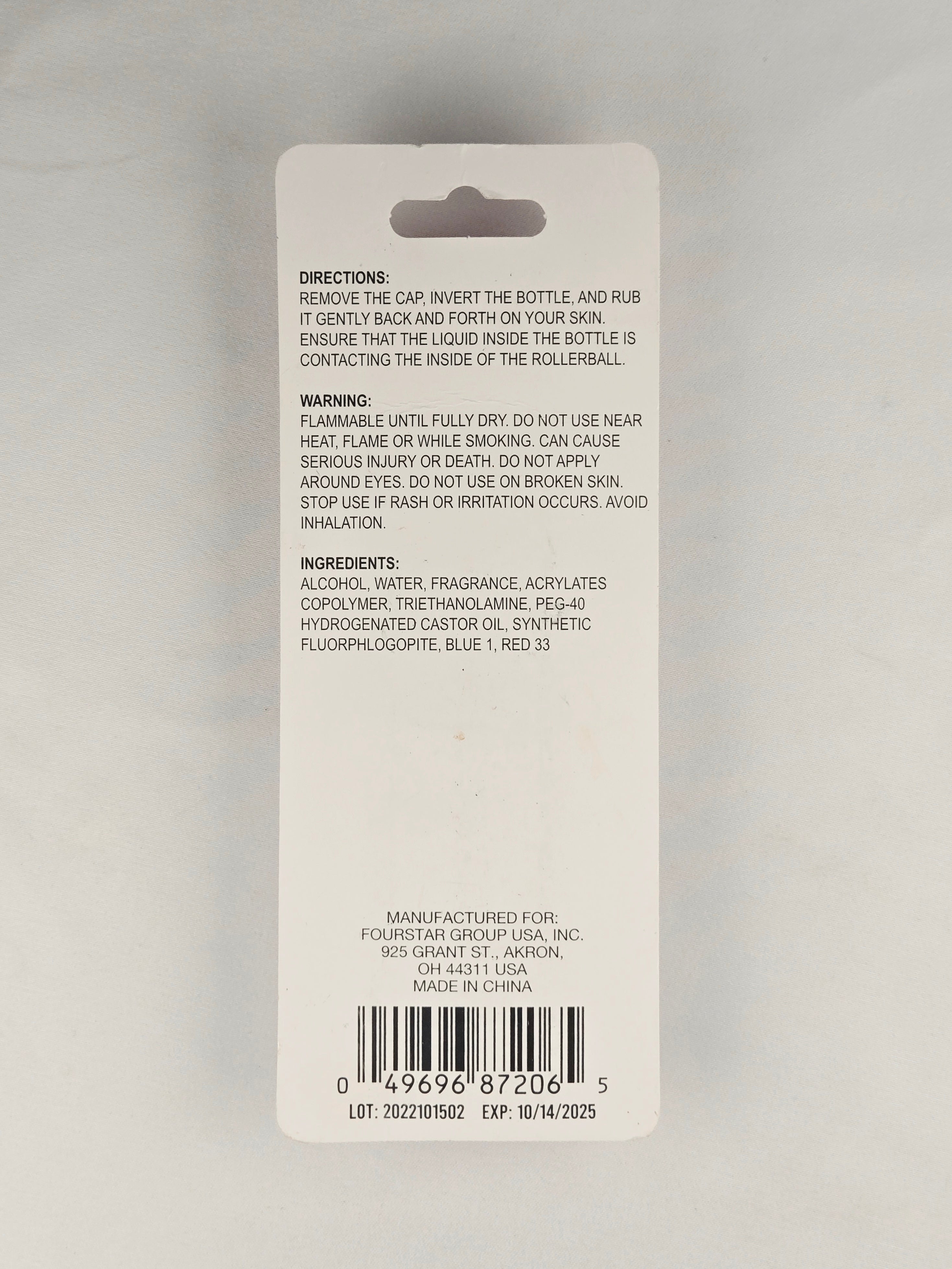 b•pure Glitter Roller Ball Fragrance | Berry Glaze Sparkle —Blueberry Scented Shimmer Perfume Oil | Travel Size