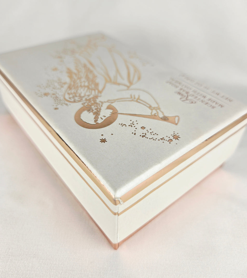 Rose Angel Oatmeal Bar Soap — Vintage Style Gift Box
