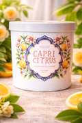 West Coast Candle Co. Capri Citrus Candle | Vegan Soy Wax Blend Fresh Citrus Floral Scent