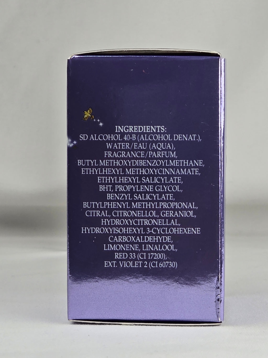 Anna Sui Lucky Wish Secret Wish Eau De Toilette Mini Perfume 0.17 oz 5ml Fairy Bottle