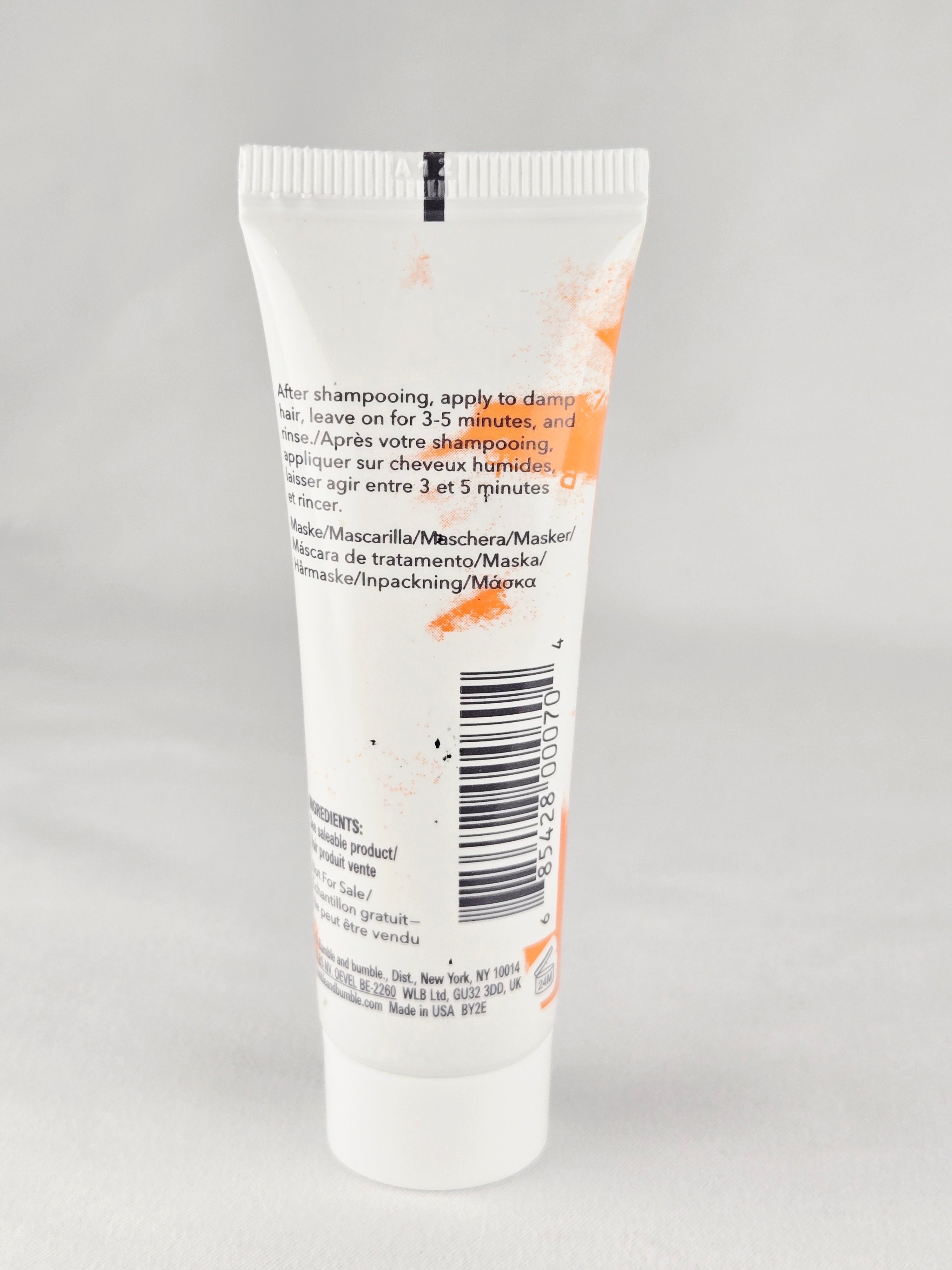 Bumble and bumble Hairdresser’s Invisible Oil Mask – 1 fl oz / 30 ml Travel Size Deep Conditioning Treatment