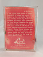 Royal Hawaiian Hibiscus Cologne 1/2 oz Vintage Hawaiian Perfume Bottle Rare Scent