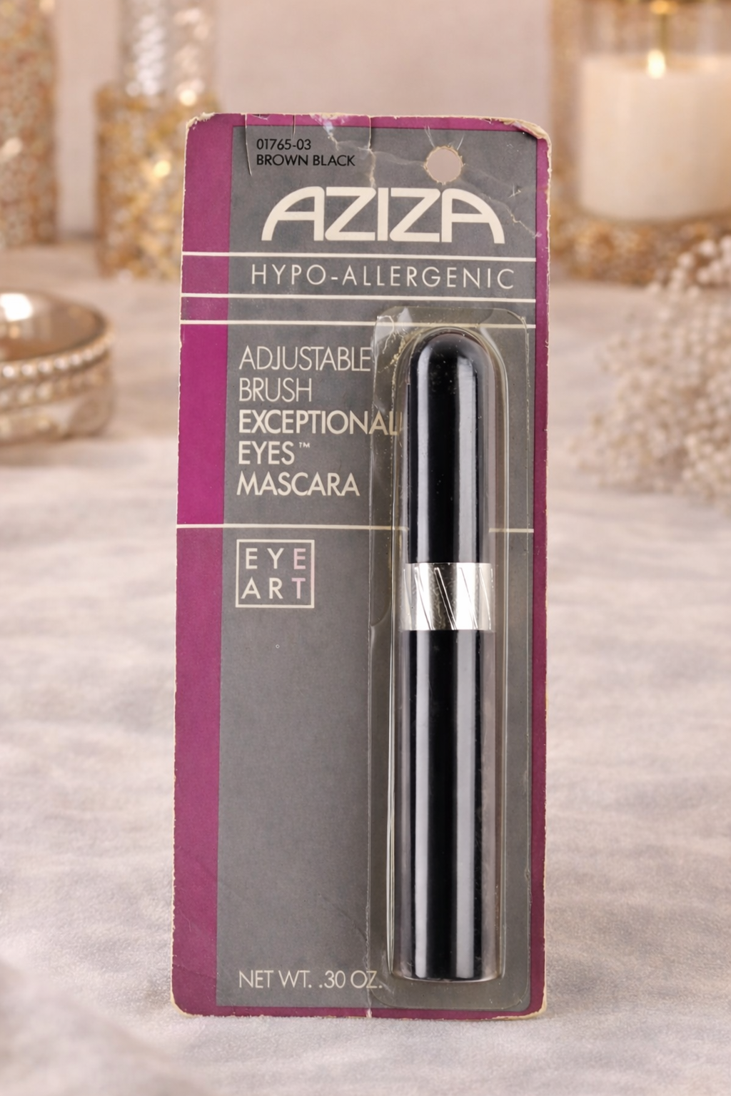 AZIZA Vintage Hypo-Allergenic Exceptional Eyes Mascara – Brown Black