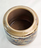 1991 Weintraub Signed Studio Art Pottery Vase – Iridescent Metallic Luster Glaze