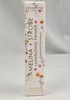 Seraphine Botanicals Camelina + Strobe Luminizing Primer 15ml | Hydrating Glow Primer | Clean Beauty Makeup Base