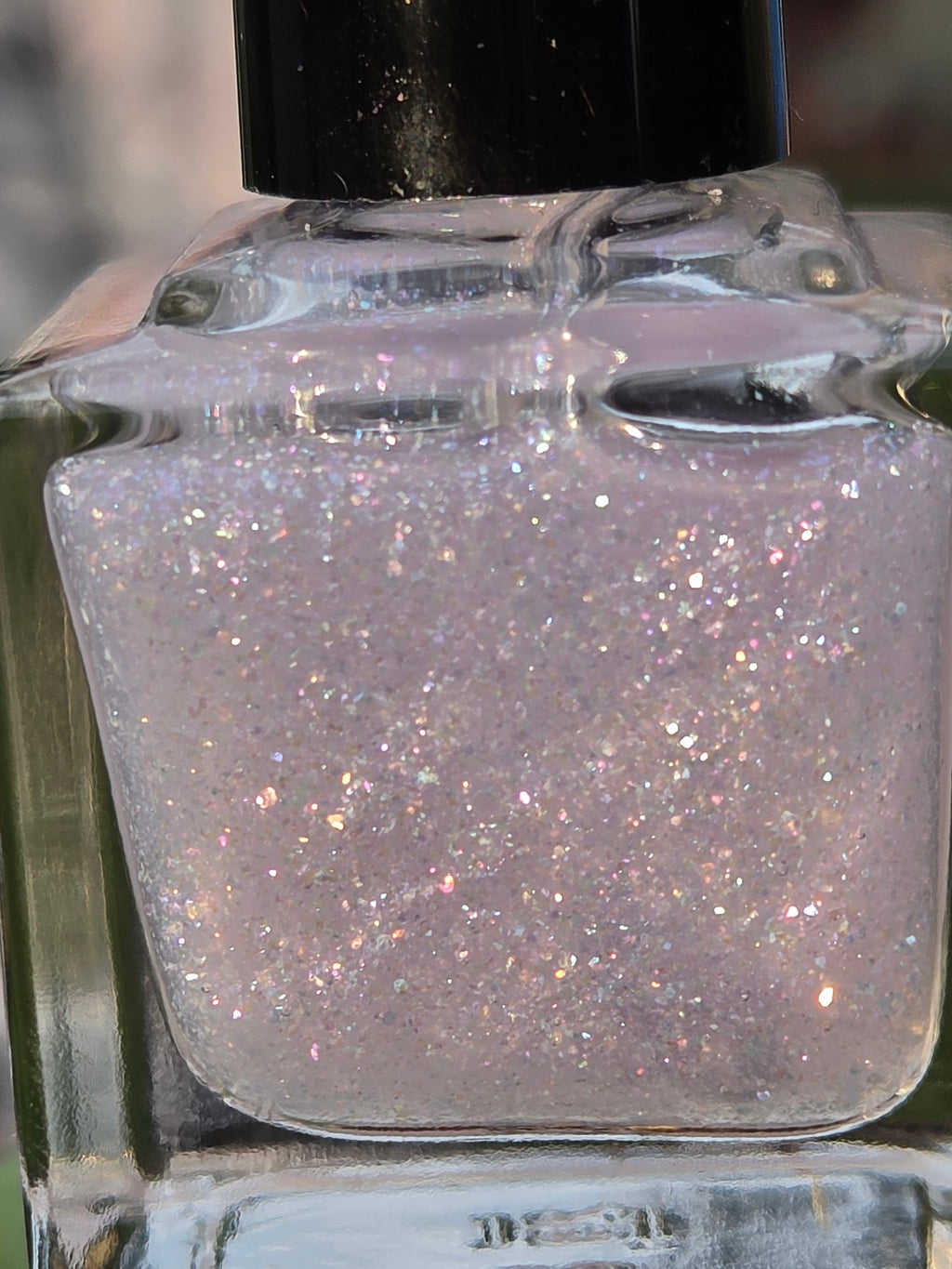 Prismafracture Veil | Rainbow Iridescent Flake Glitter Topper Prototype- Liquid Krystal Co