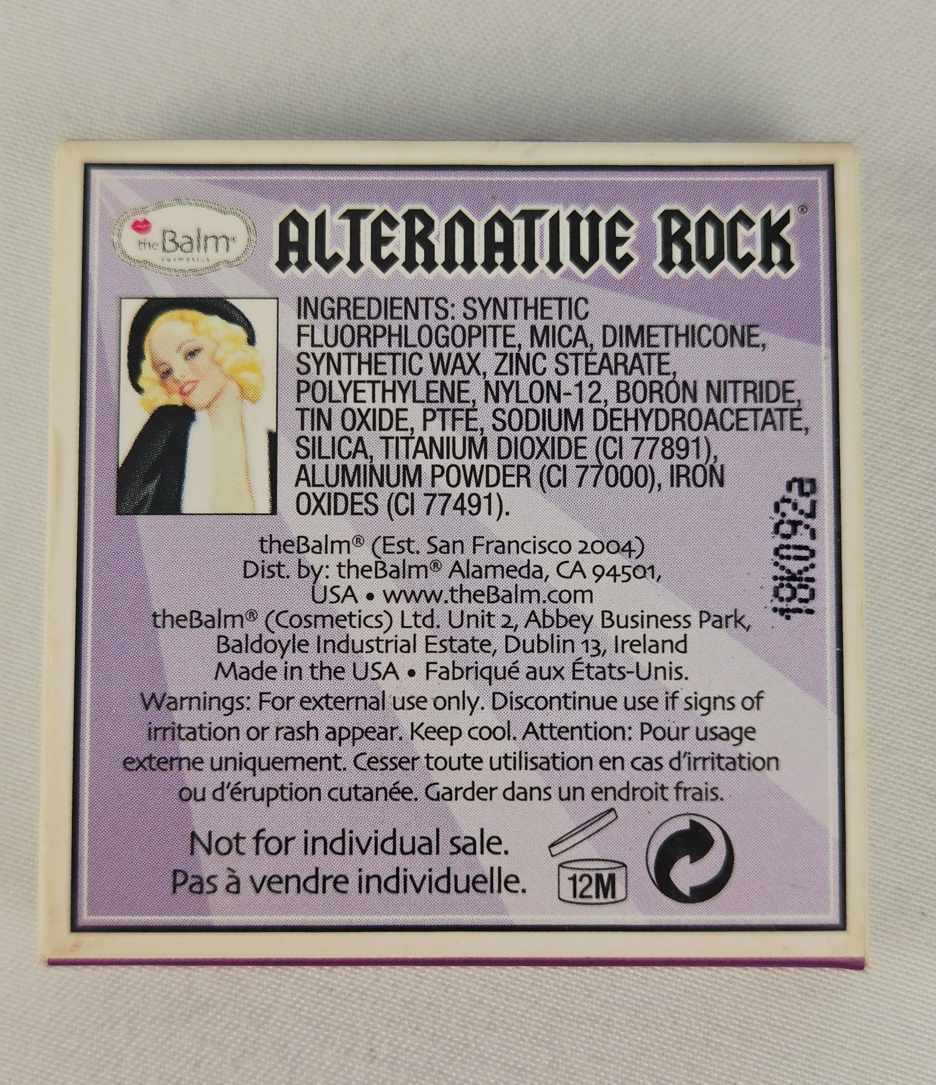 theBalm Alternative Rock Vol. 1 Take It For Granite Highlighter Shadow New