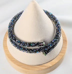 Swarovski Crystaldust Paradise Shine Wrap Bracelet Retired Aurora Crystal Collector Jewelry