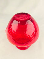 Crackle Glass Vintage Red Mini Pitcher Creamer – Handled Glass Pitcher