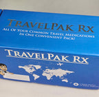 TravelPak RX Travel Medicine Kit | 73 Tablets | Pharmacist Recommended Travel Essentials Kit