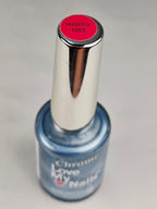 Love My Nails Chrome Heavenly 1553 Vintage Blue Chrome Nail Polish Pearl Shimmer Collectible