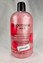 Philosophy Peppermint Stick Shower Gel 16 oz Discontinued Holiday Body Wash 480ml Collectible