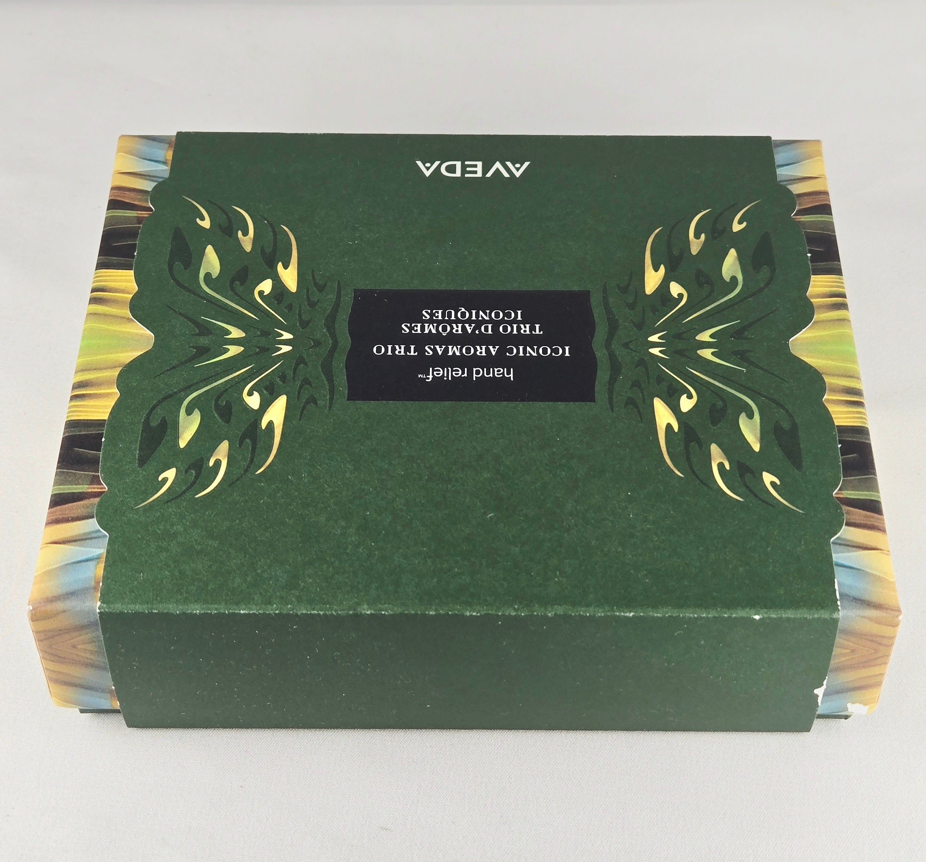 Aveda Hand Relief Iconic Aromas Trio Gift Set New | 3 Moisturizing Hand Creams Rosemary Mint Shampure Cherry Almond 40ml Each