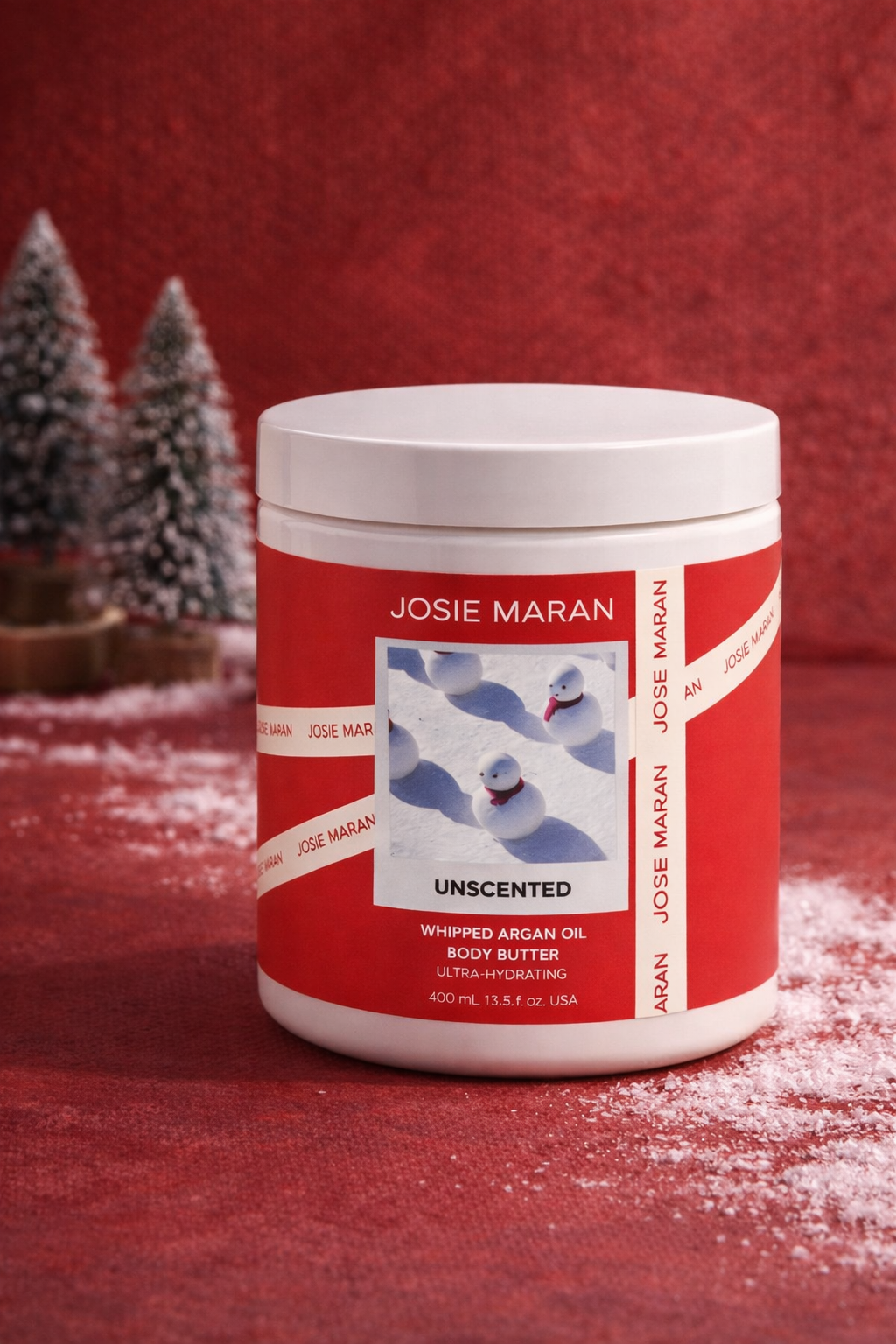 Josie Maran Whipped Argan Oil Body Butter – Unscented  Limited Edition Holiday QVC