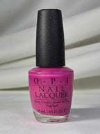 OPI Passion for NY Fashion 5R5R0 Hot Pink Shimmer Nail Lacquer 15 mL Partial
