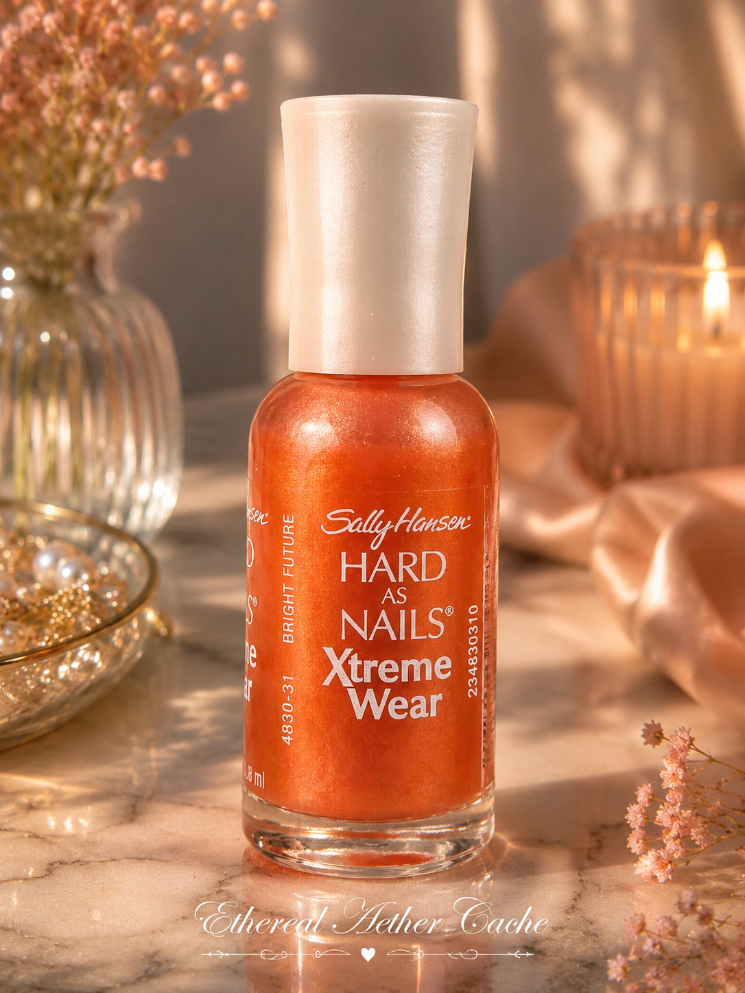 Sally Hansen Hard As Nails Xtreme Wear Bright Future 4830-31 Vintage Shimmer Nail Polish