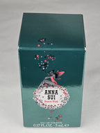 Anna Sui Secret Wish Eau De Toilette Mini Perfume 0.17 oz 5ml Fairy Bottle