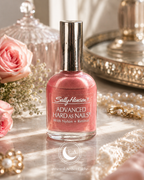 Sally Hansen Advanced Hard As Nails Thunder 2764-44 Pink Shimmer Nail Polish Collectible