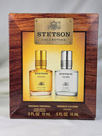 Stetson Collection Original After Shave & Caliber Cologne Gift Set – 2 Piece 15 mL Each