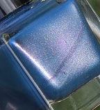 Astratide – Metallic Blue Nail Polish | Celestial Shimmer | Handmade Indie Nail Lacquer | Liquid Krystal Co. Prototype