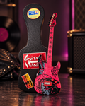 2010 Fender GuitarMania Serpent Rose Miniature Stratocaster Westland United Way Case