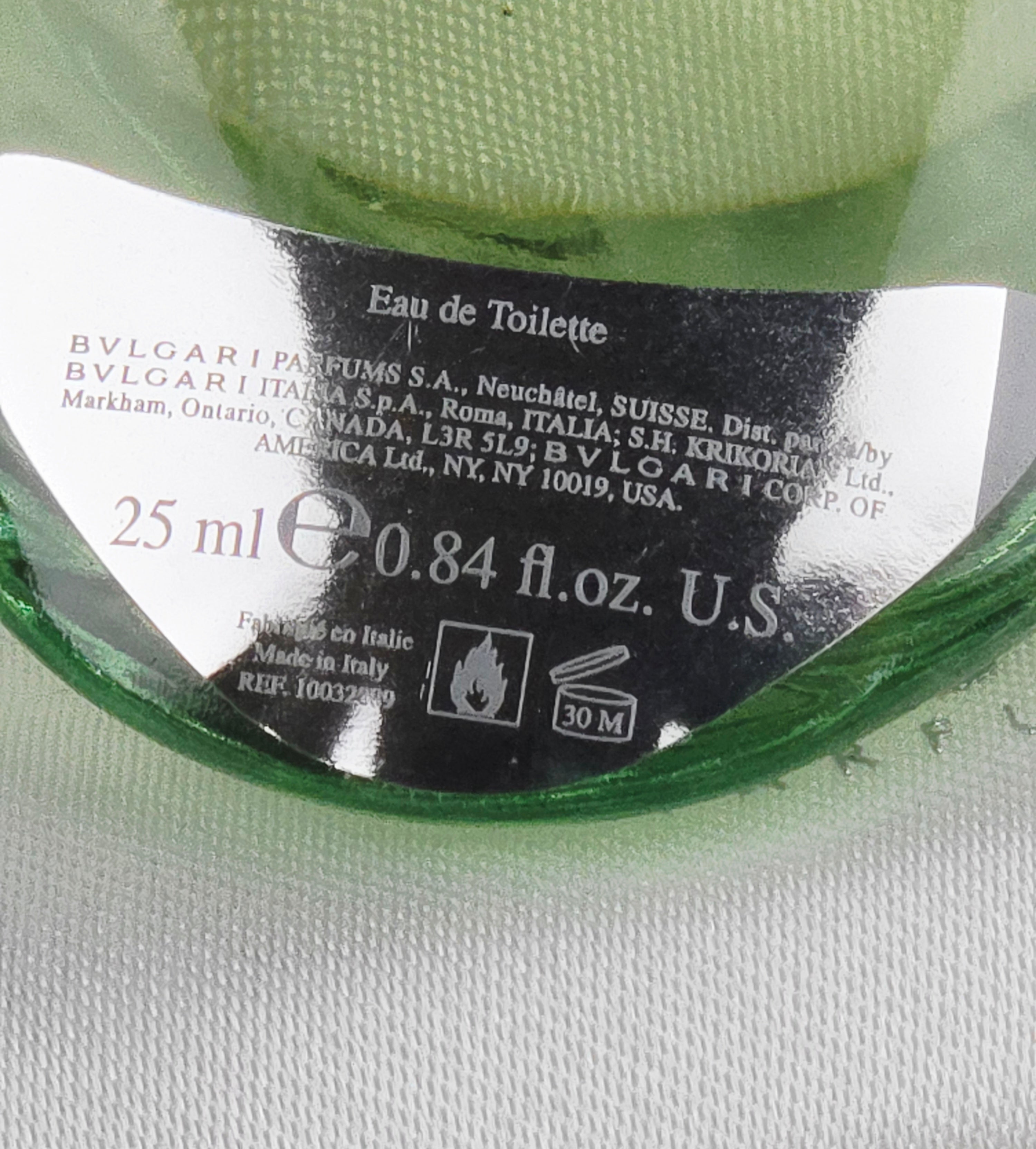 BVLGARI Green Jade Parfum (.84 fl oz) — Discontinued Omnia Collection