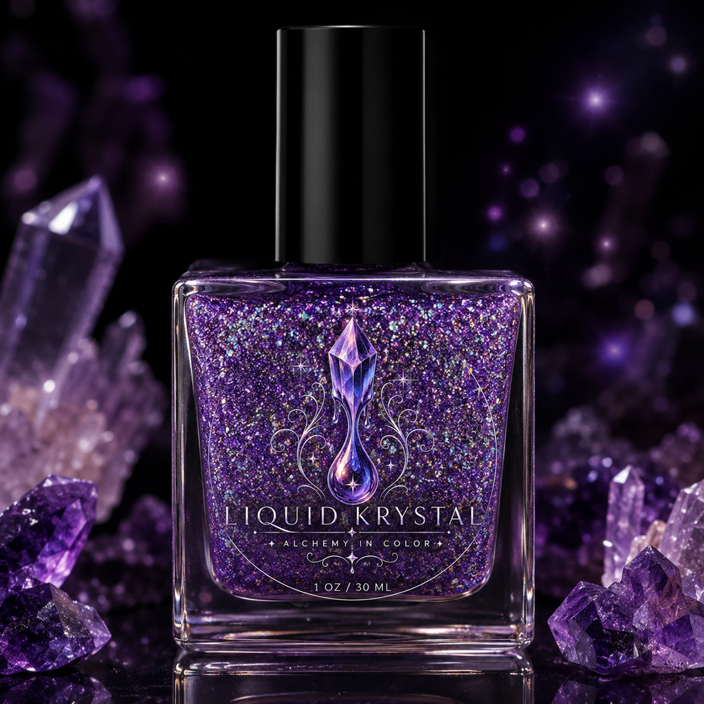 Winterberry Frost | Liquid Krystal Co. Dense Glitter Nail Polish - NOT FOR SALE  - Early 2027 Drop