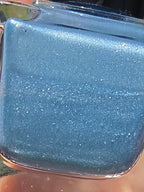 SKYLUME Icy Sky Blue Frost Shimmer Nail Polish | Liquid Krystal Co.