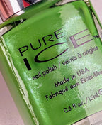 Pure Ice Free Spirit 303CP Green Pearl Shimmer Nail Polish Discontinued
