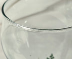 Vintage Coca-Cola Christmas Holiday Glasses Set of 2 Evergreen Tree Holly Green Base Tumblers