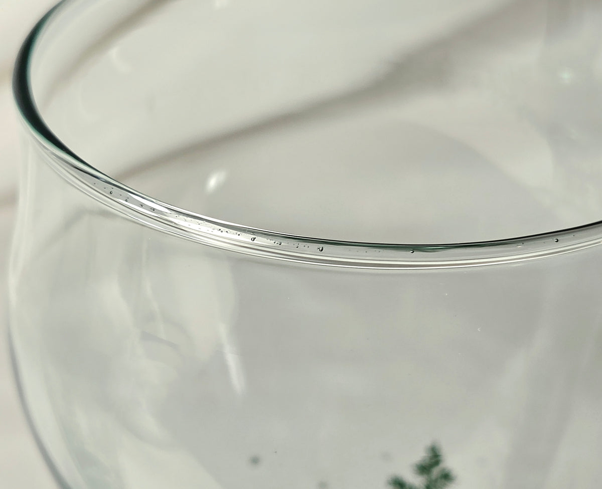Vintage Coca-Cola Christmas Holiday Glasses Set of 2 Evergreen Tree Holly Green Base Tumblers