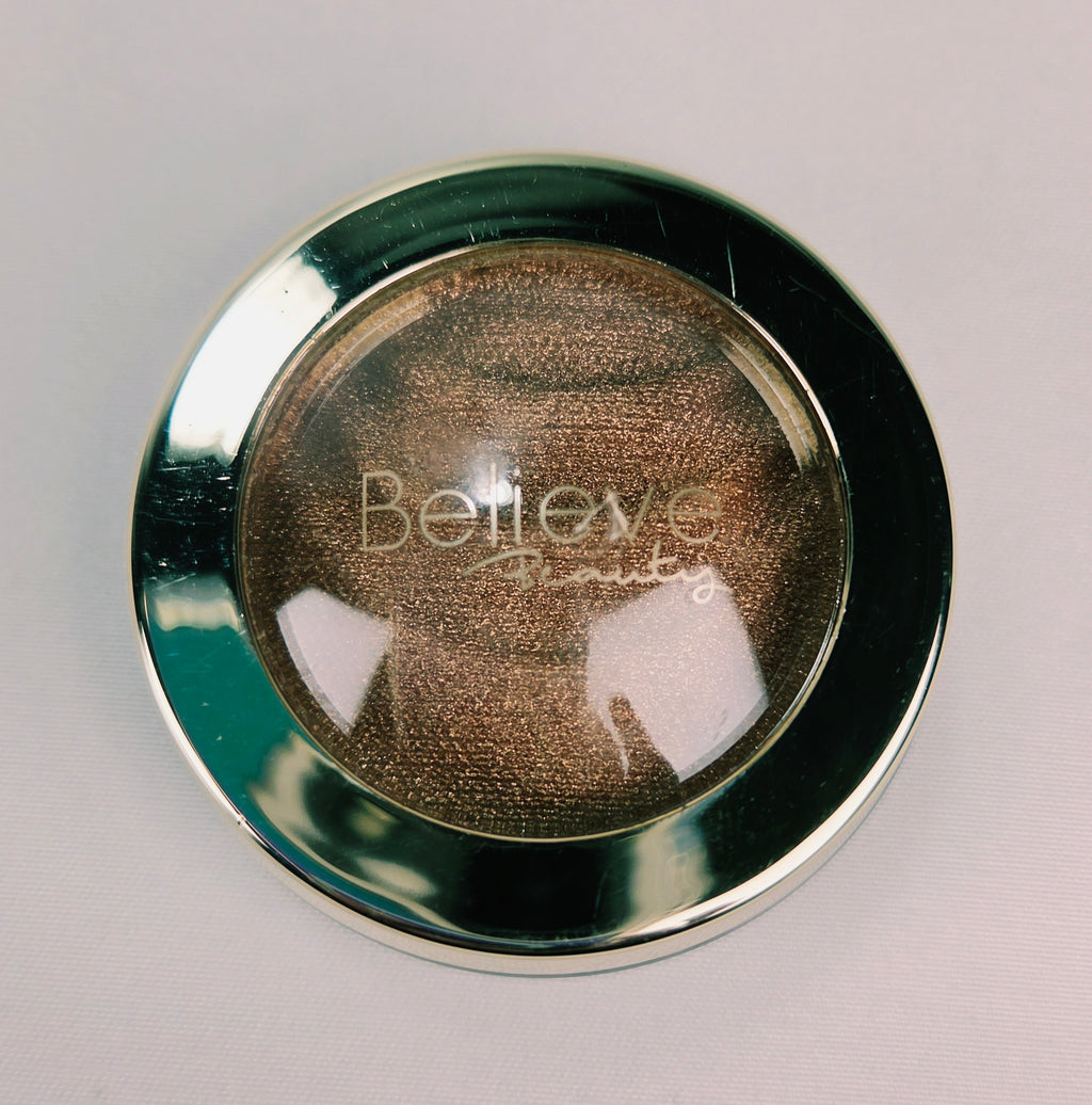 Believe Beauty Glimmer Pots Gel to Powder Eyeshadow Vintage Bronze Shimmer 5g New