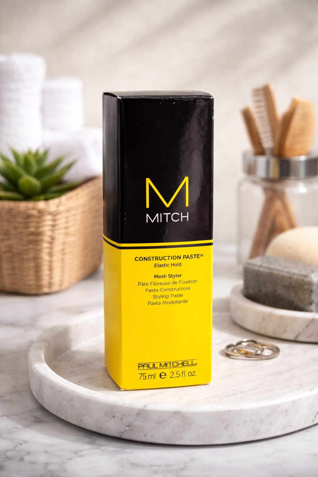 Paul Mitchelle construction paste mens hair styling product